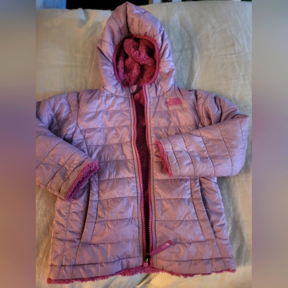 The North Face 4T Kids Jacket - Pink Fuschia